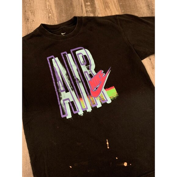 Nike Air Graphic Black Tee Mens Size S - Picture 2 of 4